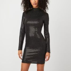 Sequin mini dress
